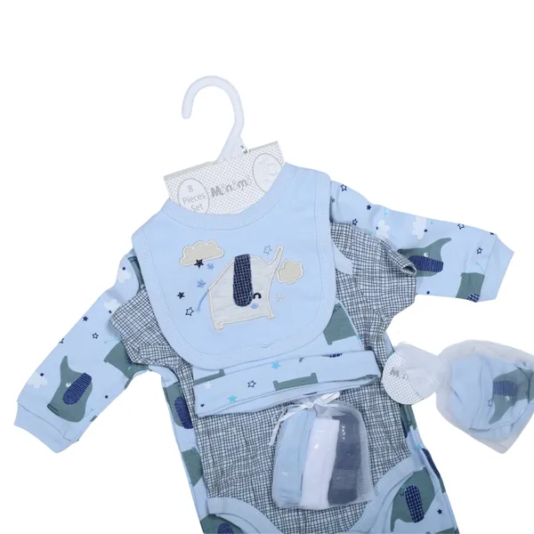 Blue-Printed_Sleepsuit_Set