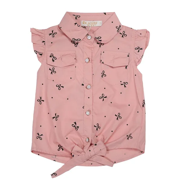 Peach_&_Pink_Tosilite_Pink_Bow_Print_Sleeveless_Shirt_And_Bell-Bottom_Trousers_Set,_2-Piece_Outfit