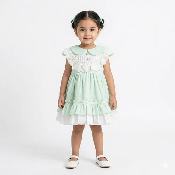 Mint_Green_Dress_with_Pants_Set