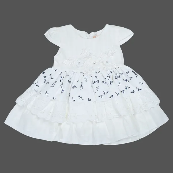 White_printed_Dress