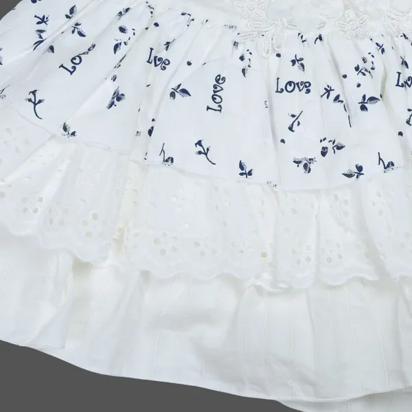 White_printed_Dress