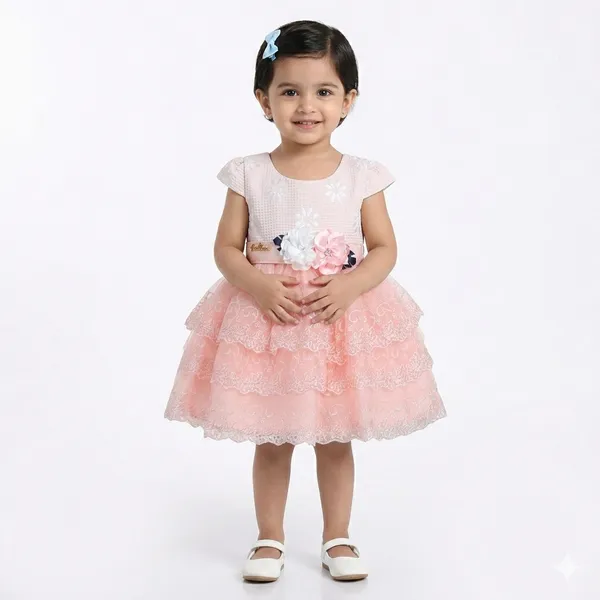 Cute_pink_dress_and_pants_set
