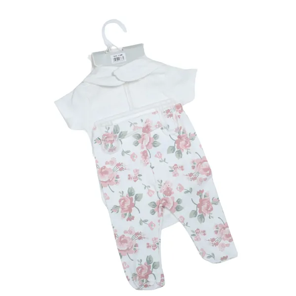 Lily_&_Jack_5-Piece_Set,_Turquoise_Animal_Print_Bodysuit_And_Bib,_With_Bag_Set