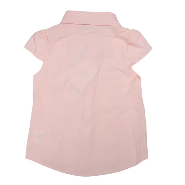 Pink_Lace_Blouse_And_Pleated_Skirt_Set_With_Bow_Detail,_Gold_Belt