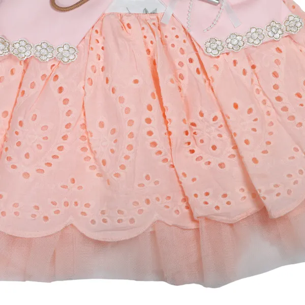 Peach_Dress_with_Pants_Set