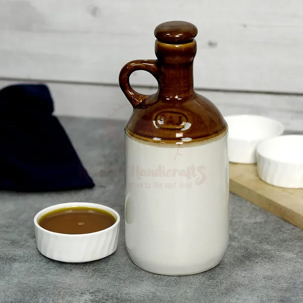 Ceramic_Oil_Dispenser_For_Kitchen,_1_Litres,_Brown_And_Off_White