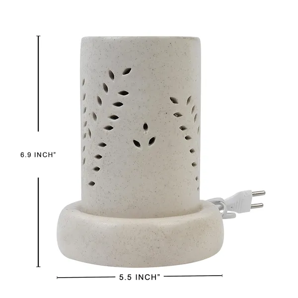 Handicrafts_Aroma_Ceramic_Diffuser_Burner_In_Glass_Shape_With_Sandalwood_Oil_(Arm-Glass)