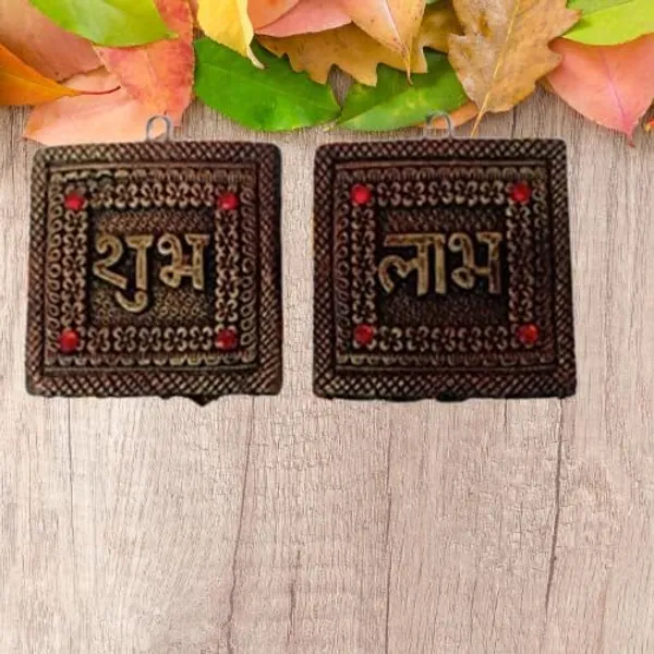 Terracotta_Shubh_Labh_Hanging_Board_|_Clay_Shubh_Labh_Indian_Art_Wall_Hanging_Plate_Ethnic_Handmade_Best_For_Home_Decoration_Diwali_Any_Event_Door_Decor_Tcota-Sl-Bfly