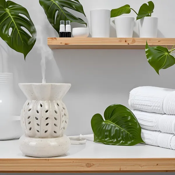 Electric_Aroma_Diffuser/Burner_&_Matki_Shape_Electric_Ceramic_Aroma_Oil_Diffuser_|_Electric_Diffuser_Burner_With_Oil_For_Room/Office/Home_Decor(Arm-Khbj)