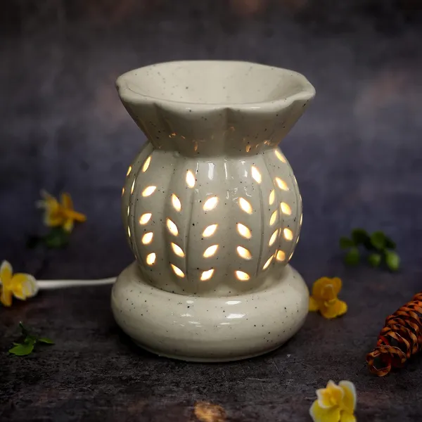 Electric_Aroma_Diffuser/Burner_&_Matki_Shape_Electric_Ceramic_Aroma_Oil_Diffuser_|_Electric_Diffuser_Burner_With_Oil_For_Room/Office/Home_Decor(Arm-Khbj)
