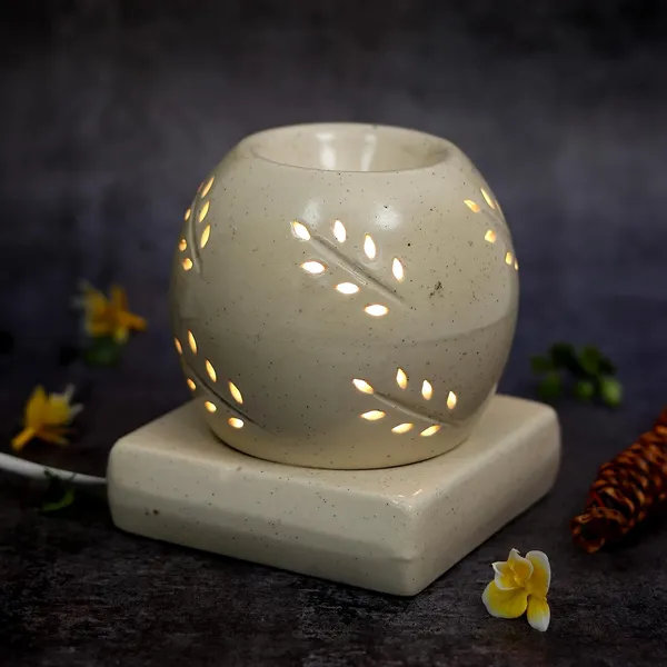 Electric_Aroma_Diffuser/Burner_&_Oval_Shape_Electric_Ceramic_Aroma_Oil_Diffuser_|_Electric_Diffuser_Burner_Oil_For_Room/Office/Home_Decor(Arm-Narl)