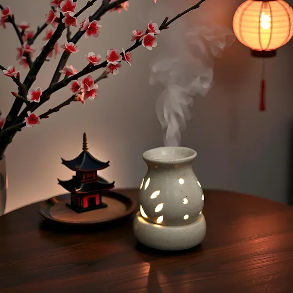 Handicrafts_Electric_Aroma_Diffuser/Burner_&_Matki_Shape_Electric_Ceramic_Aroma_Oil_Diffuser_|_Electric_Diffuser_Burner_With_Oil_For_Room/Office/Home_Decor_(Arm-Lmp)
