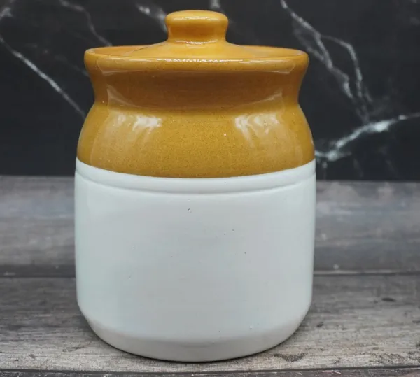 Ceramic_Jars_With_Lid_And_Multipurpose_Barni_For_Chutney|_Pickle|_Spice|_Storage_Container|_Dining_Table_Container_Set_(500_Ml),_Multicolor