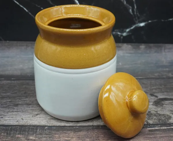 Ceramic_Jars_With_Lid_And_Multipurpose_Barni_For_Chutney|_Pickle|_Spice|_Storage_Container|_Dining_Table_Container_Set_(500_Ml),_Multicolor