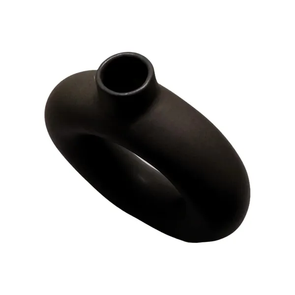 Ceramic_Decorative_Vases_For_Home_Decor,_Center_Table,_Flowers_Pot,_Bedroom_Side_Corners,_Living_Room_Decoration_And_Party_Centerpieces_|_Planter_|_Flower_Pot_|_Ring_Shape_Planter_(Black)