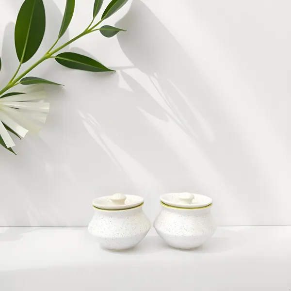White_Matte_Ceramic_Serving_Pot_|_Dahi_Handi_|_Biryani_Handi_With_Lid_|_Elegant_Dining_Table_&_Kitchen_Pot_(Set_Of_2,_Random_Multi-Color_Interior)