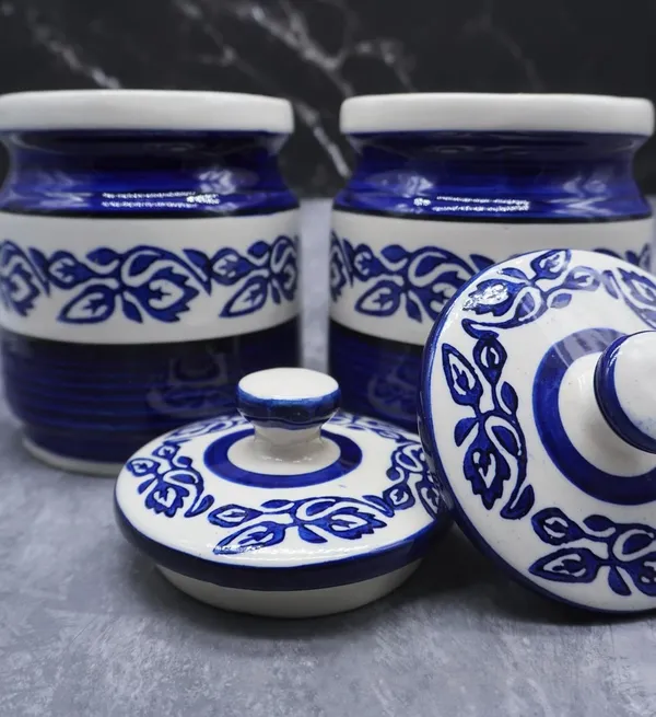 Ceramic_Jars_With_Lid_Multipurpose_Barni_For_Chutney,_Pickle_Jar_Storage_Container,_Dining_Table_Container_Set(Pack_Of_2,_1200_Grams)