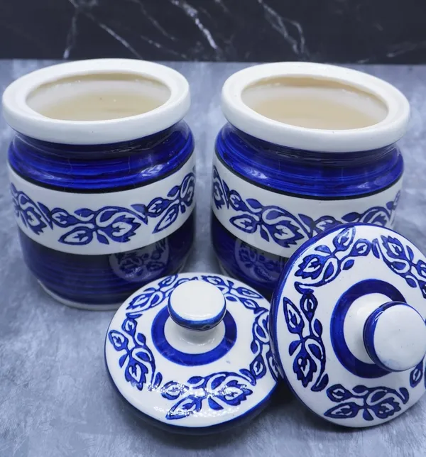 Ceramic_Jars_With_Lid_Multipurpose_Barni_For_Chutney,_Pickle_Jar_Storage_Container,_Dining_Table_Container_Set(Pack_Of_2,_1200_Grams)