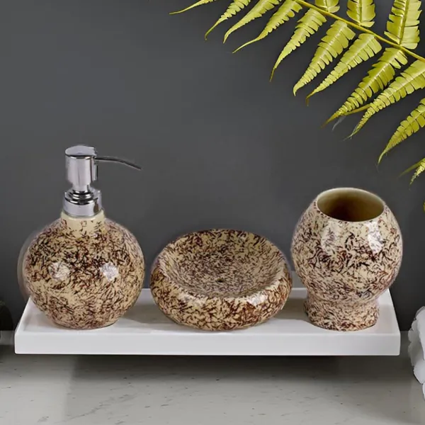 Ceramic_Bathroom_Accessory_Set_|_Brown_Modern_Polished_Soap_Dispenser,_Soap_Dish,_Tumbler