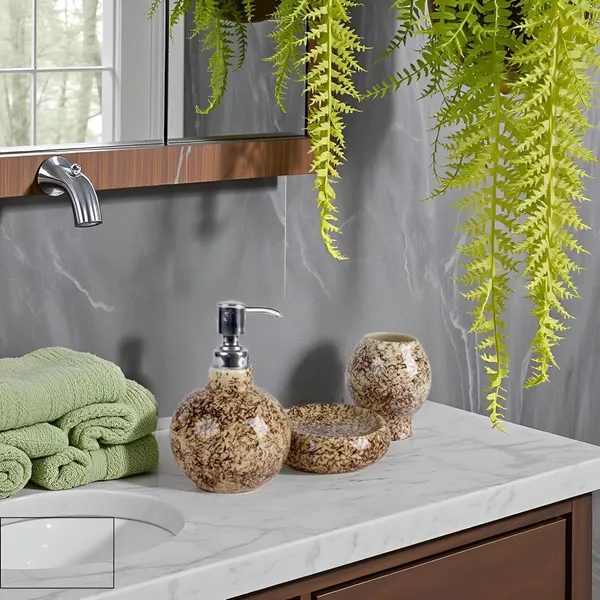 Ceramic_Bathroom_Accessory_Set_|_Brown_Modern_Polished_Soap_Dispenser,_Soap_Dish,_Tumbler
