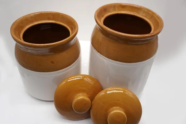 Ceramic_Pickle_Jars_With_Lid_|_Barni_|_Containers_|_Storage_Jar_For_Spice_Chatni_|_Hand_Painted_Ceramic_Barni_|_Achar_Ki_Barni_|_Dining_Table_Container_(500_Ml_And_1000_Ml)
