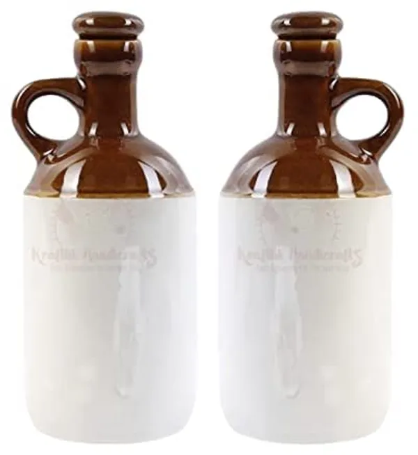 Ceramic_Oil_Dispenser_For_Kitchen_With_Lid_Ideal_For_Storage_Of_Cooking_Oil_Vinegar_100%_Food_&_Microwave_Safe_(Pack_Of_2_Brown_And_White)_Od-Lw2