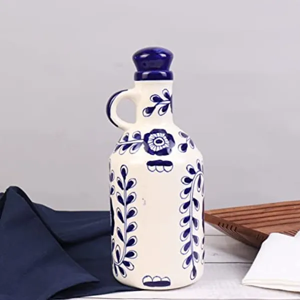 Ceramic_Blue_Floral_Ceramic_Oil_Dispenser,_1_Litres,_Ink_Blue_And_White_Flowy_Floral_Art_Oil_Dispenser_For_Kitchen,_Oil_Bottle,_Oil_Sprayer,_Vinegar_Bottle_(Pack_Of_2)
