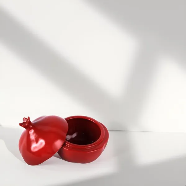 Hand_Pomegranate_Shape_Dry_Fruits_Bowl_With_Lid_|_Jars_For_Kitchen_Storage_&_Pickle_Containers_For_Dining_Table_For_Kitchen_&_Dinning_Table_(Tray-Anar)