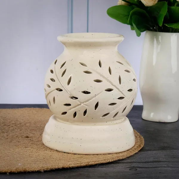 Ancient_Matki_Shape_Electric_Ceramic_Aroma_Oil_Diffuser/Natural_Air_Fragrance_For_Office/Home_Decor/Spa/Living_Room_(Arm-Bg-Ethnic)