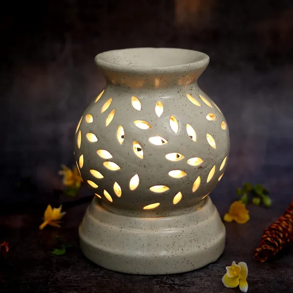 Ancient_Matki_Shape_Electric_Ceramic_Aroma_Oil_Diffuser/Natural_Air_Fragrance_For_Office/Home_Decor/Spa/Living_Room_(Arm-Bg-Ethnic)