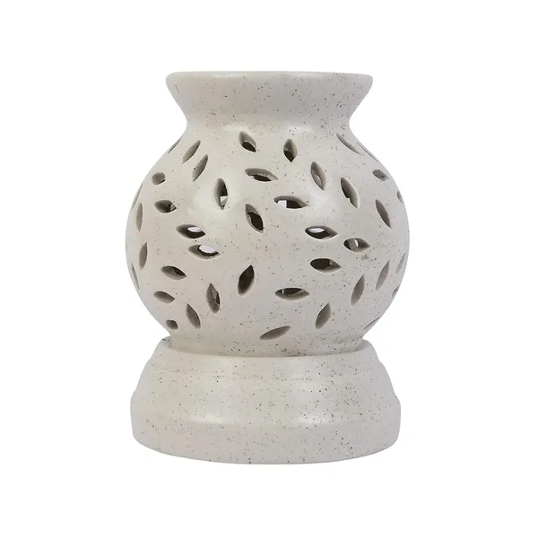 Ancient_Matki_Shape_Electric_Ceramic_Aroma_Oil_Diffuser/Natural_Air_Fragrance_For_Office/Home_Decor/Spa/Living_Room_(Arm-Bg-Ethnic)