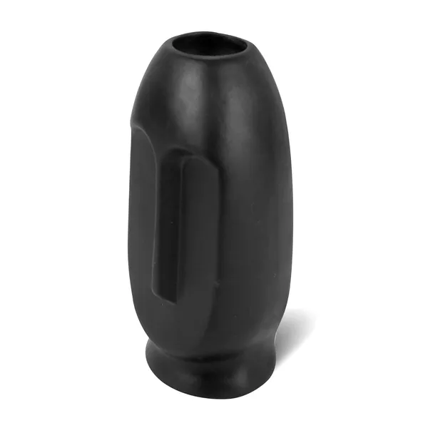 Handicrafts_Face_Shape_Bottle_Ceramic_Vases__Black_(Pack_Of_2)_|_Modern_Planters_&_Flower_Pots_For_Home_D�cor,_Center_Table,_Bedroom_&_Side_Corners