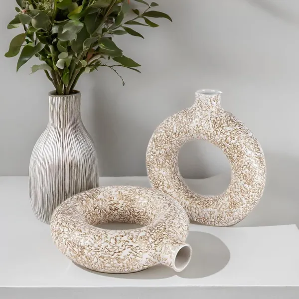 Handicrafts_Beautiful_Ceramic_Vases_|_Planter_|_Flower_Pot_|_Ring_Shape_With_Unique_Quality_For_Home_Decor_Center_Table_Bedroom_Side_Corners_Decoration_(Standard,_2)