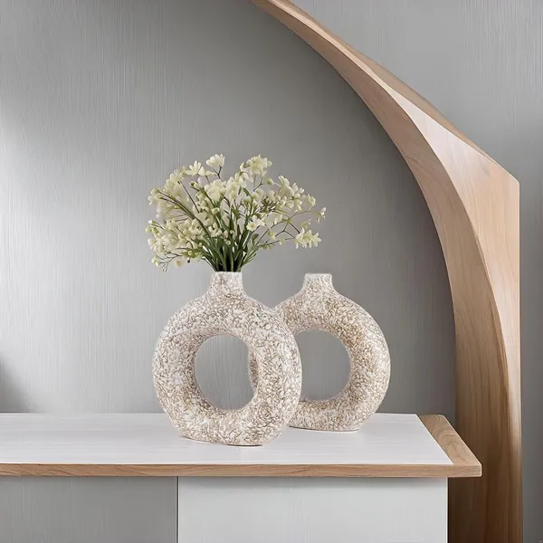 Handicrafts_Beautiful_Ceramic_Vases_|_Planter_|_Flower_Pot_|_Ring_Shape_With_Unique_Quality_For_Home_Decor_Center_Table_Bedroom_Side_Corners_Decoration_(Standard,_2)