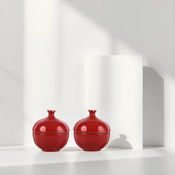 Hand_Pomegranate_Shape_Dry_Fruits_Bowl_With_Lid_|_Jars_For_Kitchen_Storage_&_Pickle_Containers_For_Dining_Table_For_Kitchen_&_Dinning_Table(Pack_Of_2)_Tray-Anar2