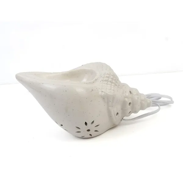 Handicrafts_Electric_Ceramic_Aroma_Oil_Diffuser/Burner_&_Shankh_Shape_Aroma_Oil_Diffuser_|_Diffuser_Burner_Oil_For_Room/Office/Home_Decor(Arm-Snk1)