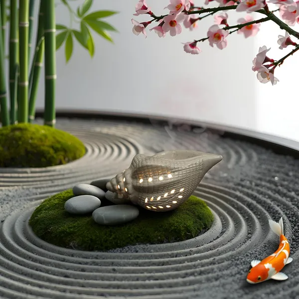 Handicrafts_Electric_Ceramic_Aroma_Oil_Diffuser/Burner_&_Shankh_Shape_Aroma_Oil_Diffuser_|_Diffuser_Burner_Oil_For_Room/Office/Home_Decor(Arm-Snk1)