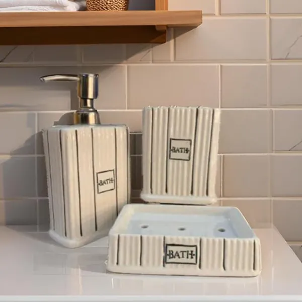 Ceramic_Bathroom_Accessories_Set_And_Organization_|_Liquid_Soap_Dispenser_Soap_Dish_Toothbrush_Holder_And_Tumbler_|_Soap_Dish_(Set_Of_1,_White)_Bath-White