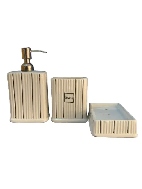 Ceramic_Bathroom_Accessories_Set_And_Organization_|_Liquid_Soap_Dispenser_Soap_Dish_Toothbrush_Holder_And_Tumbler_|_Soap_Dish_(Set_Of_1,_White)_Bath-White