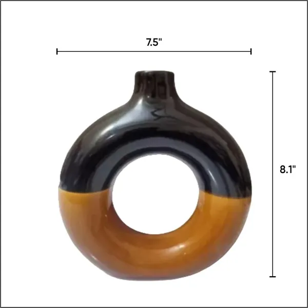 Ceramic_Vases_|_Planter_|_Flower_Pot_|_Ring_Shape_With_Unique_Quality_For_Beautiful_Home_Decor_Center_Table_Bedroom_Side_Corners_Decoration_Party_Centerpieces_(Black_Brown)