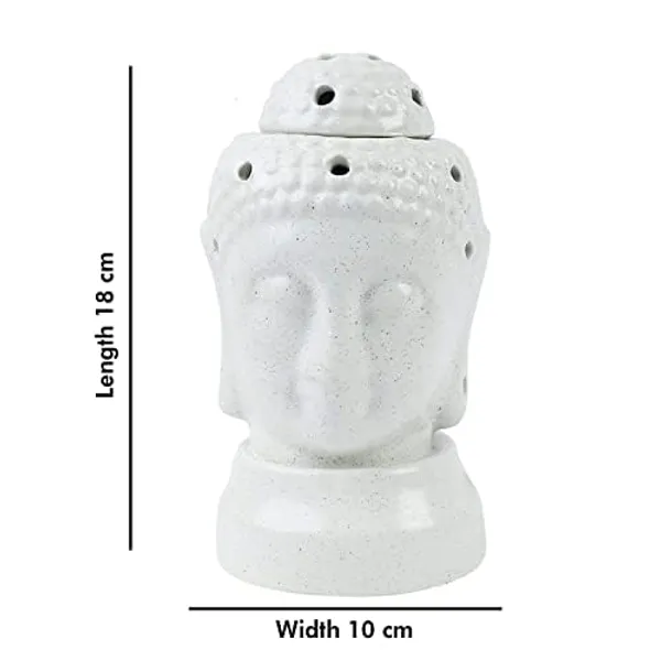 Handicrafts_Ancient_Buddha_Statue_Design_Electric_Ceramic_Aroma_Oil_Diffuser_Burner_|_Electric_Fragrance_Diffuser_Burner_With_Oil_For_Room/Office/Home_Decor(Arm-Budha)