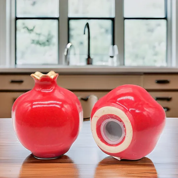 Ceramic_Salt_Container_|_Hand_Glazed_Ceramic_Salt_&_Pepper_Shakers_Set_|_Salt_Pepper_Set_For_Dining_Table_Fancy_Salt_Containers_For_Kitchen_(Salt-Anar-Red)_(Red)