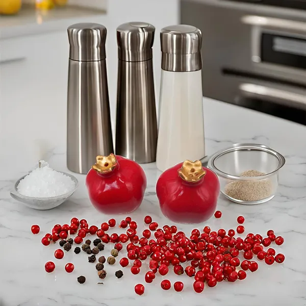 Ceramic_Salt_Container_|_Hand_Glazed_Ceramic_Salt_&_Pepper_Shakers_Set_|_Salt_Pepper_Set_For_Dining_Table_Fancy_Salt_Containers_For_Kitchen_(Salt-Anar-Red)_(Red)