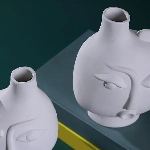 Ceramics_Statue_Flower_Vase_Planter_Plants_Pots|_Human_Face_Shaped_Flower_Vase_For_Table_Top_Home_&_Office_Decoration