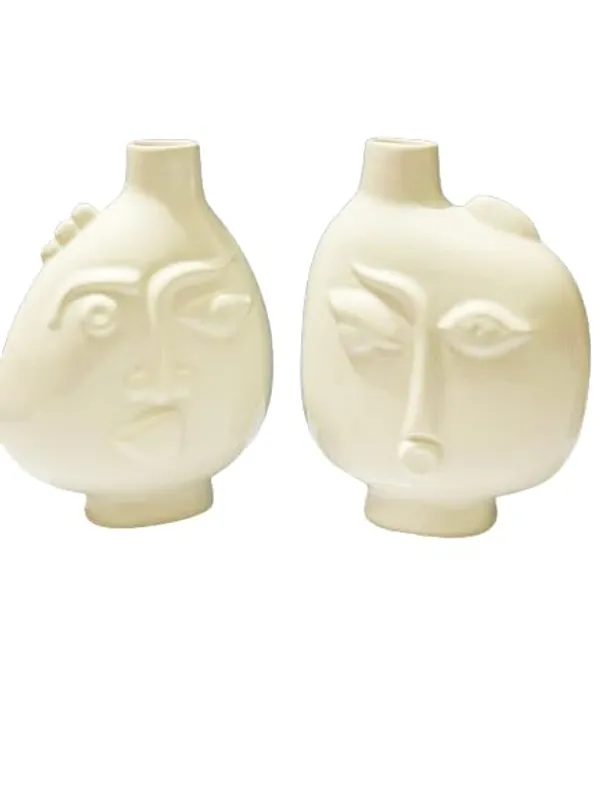 Ceramics_Statue_Flower_Vase_Planter_Plants_Pots|_Human_Face_Shaped_Flower_Vase_For_Table_Top_Home_&_Office_Decoration