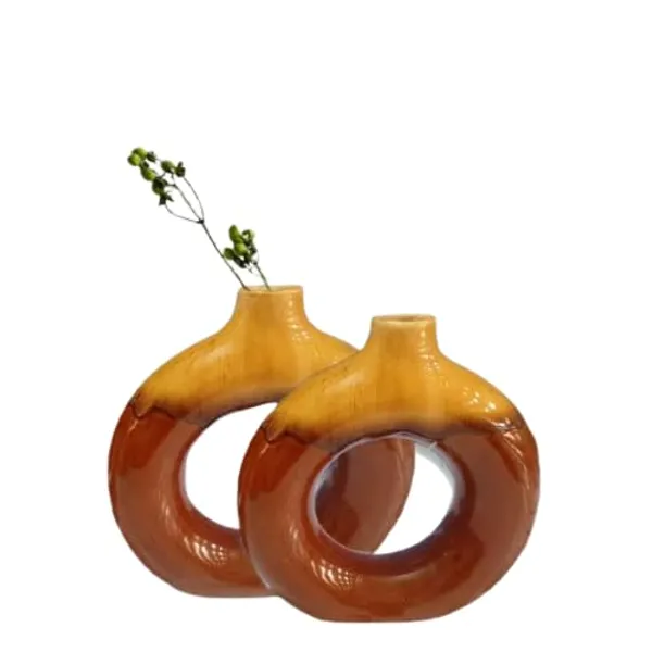 Ceramic_Vases_|_Donut_Vase_|_Flower_Pot_|_Pampas_Grass_Vase_|_Ring_Shape_For_Beautiful_Home_Decor_Bedroom_Side_Corners_Decoration_Party_Centerpieces_(Fire_Print)_(Standard,_2)