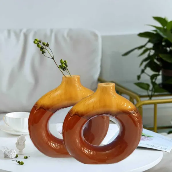 Ceramic_Vases_|_Donut_Vase_|_Flower_Pot_|_Pampas_Grass_Vase_|_Ring_Shape_For_Beautiful_Home_Decor_Bedroom_Side_Corners_Decoration_Party_Centerpieces_(Fire_Print)_(Standard,_2)