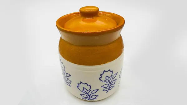 Handicrafts_Ceramic_Jars_Table_Pickle_Jar,_Jars_Containers_For_Storage,_Handmade_Pickle_Jar_Set_With_Lid,_Cookie_Jar_(1000Ml)