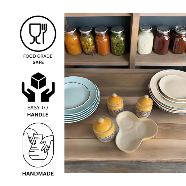 Ceramic_Pickle_Jars_Set_500Ml_Pottery_Storage_Jar_Set_For_Pickle,_Cornichon_Storage_Jar_Set_For_Pickle_Barni_For_Achar_With_Tray_(200_Ml_Each,_Yellow,_Set_Of_3)
