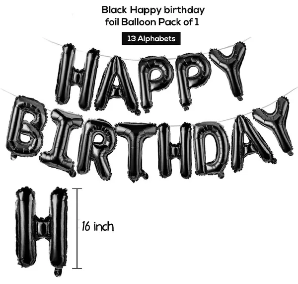 Happy_Birthday_13_Letters_Metallic_Rose_Gold_Foil_Balloons_Banner_|_Reusable_Balloons_For_Birthday_Decoration_Of_Friends/Boys/Girls/Mother/Father/Husband/Wife_(Black)